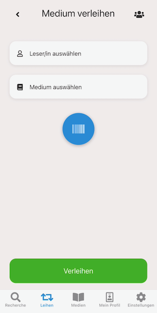 App Startseite